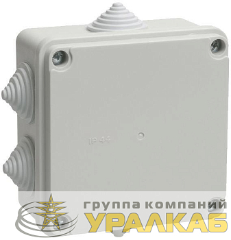 Коробка распаячная ОП 100х100х50 IP55 KM41234 IEK 