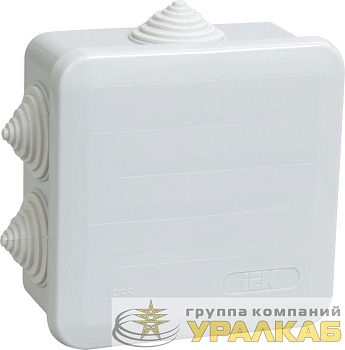 Коробка распаячная ОП 100х100х50 IP44 КМ41255 IEK 
