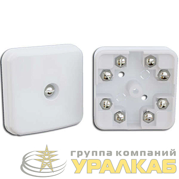 Коробка коммутационная (разветвительная) низковольт. КС-4 на защелках SLT 