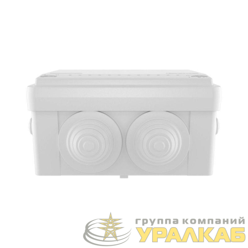 Коробка ответвит. с 6 кабельными вводами д.25мм IP55 100х100х50мм DKC 