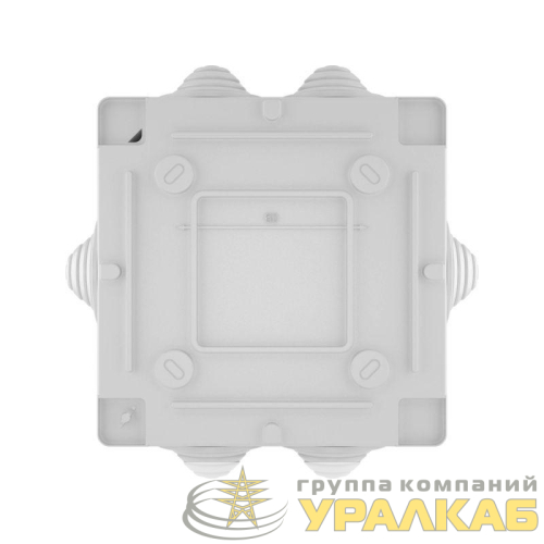 Коробка ответвит. с 6 кабельными вводами д.25мм IP55 100х100х50мм DKC 