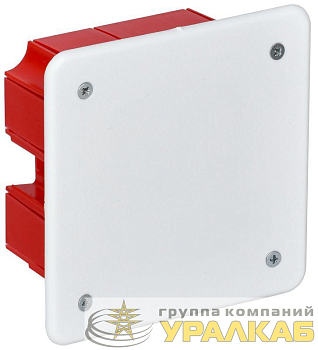 Коробка распаячная СП 92х92х45 IP20 КМ41001 (с саморезами с крышкой) IEK 