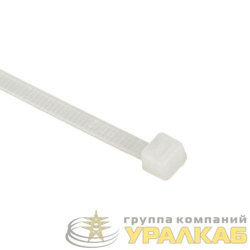 Хомут кабельный 3.6х250 нейл. бел. (уп.100шт) EKF 