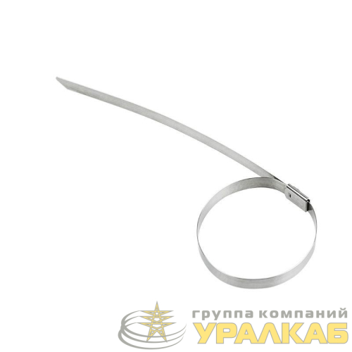 Хомут-стяжка стальной 400х7.9мм (уп.100шт) Rexant 