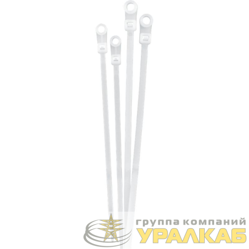 Хомут 93 608 NCT-036-100-100-WH под винт (уп.100шт) Navigator 