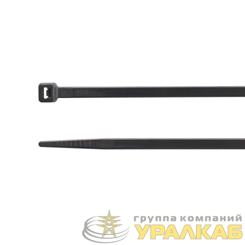 Хомут кабельный 3.6х200 полиамид черн. устойчивый к УФ (уп.100шт) BM 