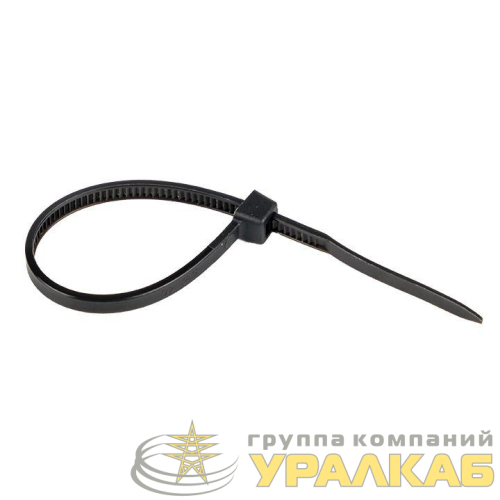 Хомут кабельный 2.5х100 нейл. черн. (уп.100шт) EKF 