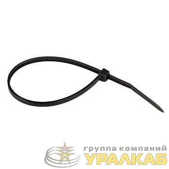 Хомут кабельный 2.5х150 нейл. черн. (уп.100шт) EKF 