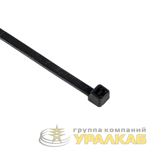 Хомут кабельный 4.8х250 нейл. черн. (уп.100шт) EKF 