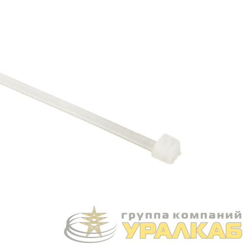 Хомут кабельный 2.5х120 нейл. бел. (уп.100шт) EKF 