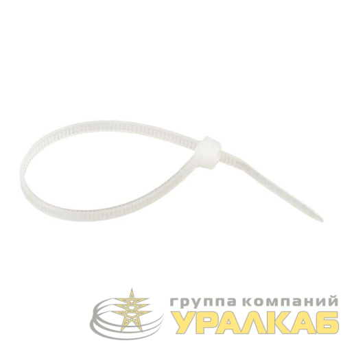 Хомут кабельный 2.5х120 нейл. бел. (уп.100шт) EKF 