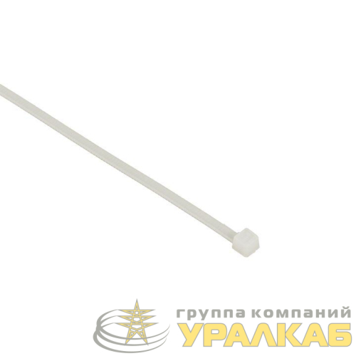 Хомут кабельный 2.5х200 нейл. бел. (уп.100шт) EKF 