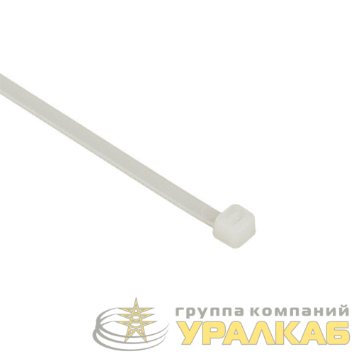 Хомут кабельный 3.6х200 нейл. бел. (уп.100шт) EKF 