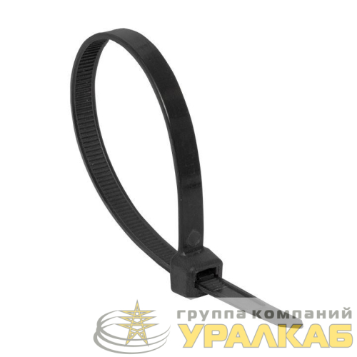 Хомут кабельный 2.5х200 нейл. черн. (уп.100шт) EKF 