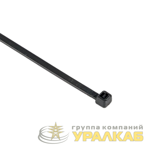 Хомут кабельный 3.6х200 нейл. черн. (уп.100шт) EKF 