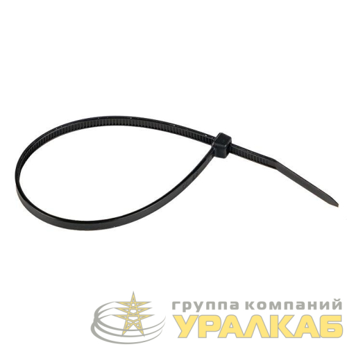Хомут кабельный 3.6х200 нейл. черн. (уп.100шт) EKF 