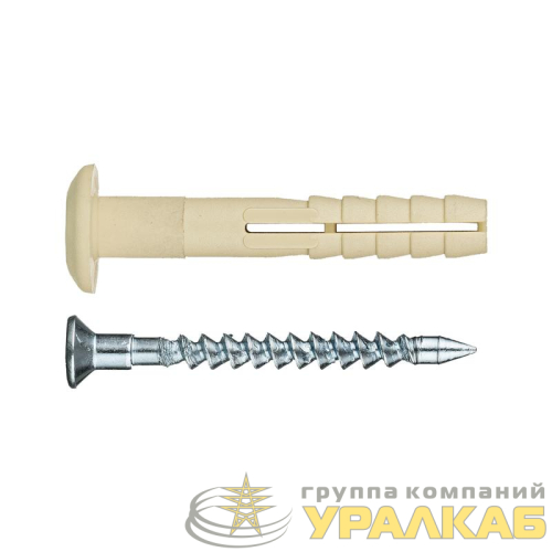 Дюбель-гвоздь нейлон гриб. SMX-G 6х40 (уп.2000шт) Tech-KREP 
