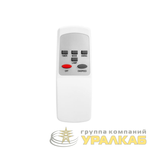 Вентилятор напольный DX-1608R 40Вт 220В с пультом и таймером бел./черн. DUX 