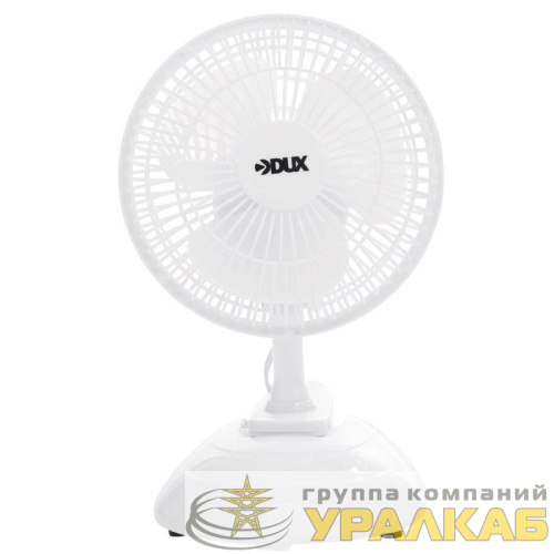 Вентилятор настольный DX-614 15Вт 220В бел. DUX 