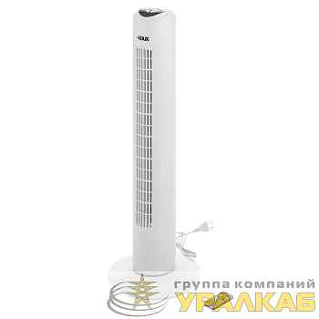 Вентилятор колонный 45Вт подставка круглая д/у управление DUX 