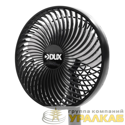 Вентилятор настольный 6Вт USB черн. DUX 