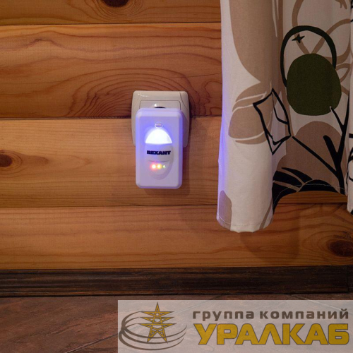 Отпугиватель вредителей ультразвуковой с индикатором Rexant 
