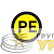 Наклейка PE d20мм EKF 