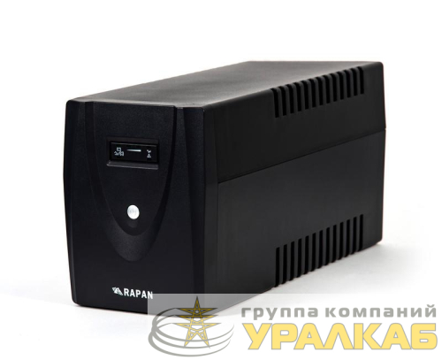 Источник бесперебойного питания RAPAN-UPS 2000 220В 2000В.А/1200Вт меандр АКБ 2х7А.ч интерактивный Бастион 
