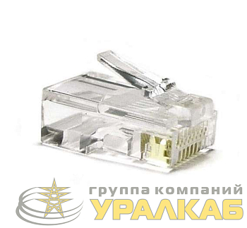 Разъем 8P8C F/UTP кат.5е 3U (RJ45) (уп.100шт) SUPRLAN 