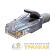 Патч-корд U/UTP кат.5E 4х2х26AWG (7х0.16мм) Cu LSZH сер. 1м SUPRLAN 