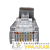 Патч-корд U/UTP кат.5E 4х2х26AWG (7х0.16мм) Cu LSZH сер. 2м SUPRLAN 