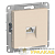 Розетка компьютерная 1-м AtlasDesign RJ45 кат.5E механизм беж. SE 