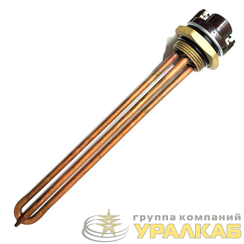 Элемент нагревательный для бойлера ТЭН RDT-1500Вт фланец М6 42мм с терморегулятором 70град. и прокладкой Rexant 