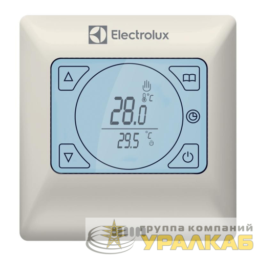 Термостат программируемый Basic ETT-16 16А сенсор. дисплей; датчик пола Electrolux 