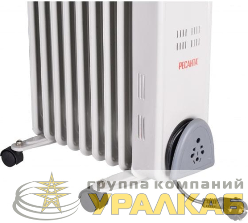 Радиатор масляный 9 секц. 2000Вт ОМ- 9Н Ресанта 
