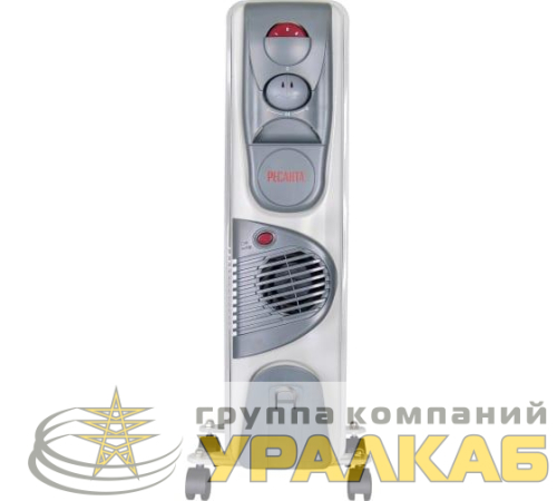 Радиатор масляный 2400Вт ОМ-9АВ Ресанта 