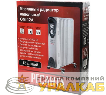 Радиатор масляный 2500Вт ОМ-12А Ресанта 