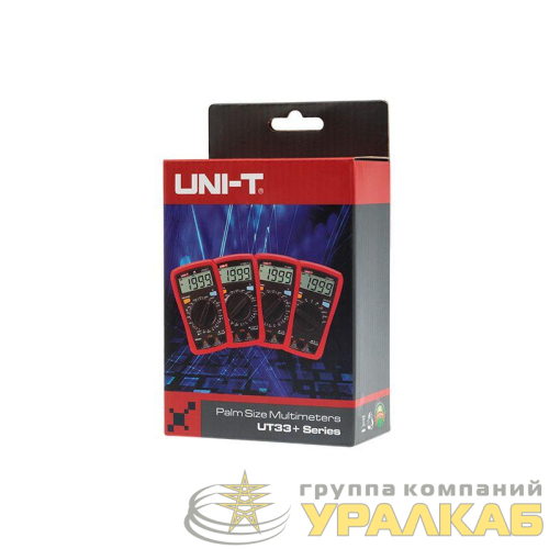 Мультиметр портативный UT33D+ NCV + прозвонка UNI-T 
