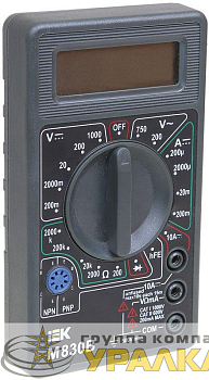 Мультиметр цифровой Universal M830B IEK 