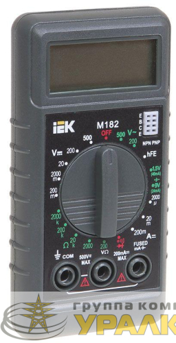 Мультиметр цифровой Compact M182 IEK 