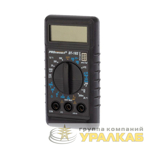 Мультиметр портативный М-182 (DT-182) PROCONNECT 