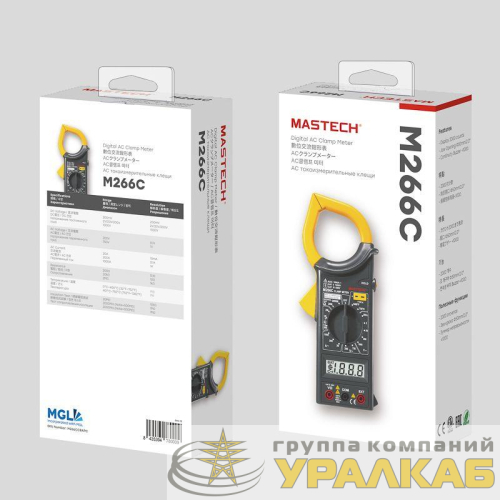 Клещи токовые M266C Mastech 