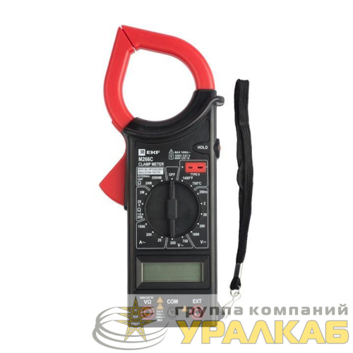 Клещи токовые цифровые M266C Expert EKF 