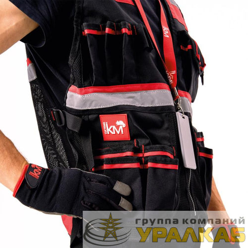 Жилет монтажника КМ-TOOLVESTBAG-23 универс. регулир. КМ 