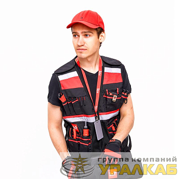Жилет монтажника КМ-TOOLVESTBAG-23 универс. регулир. КМ 