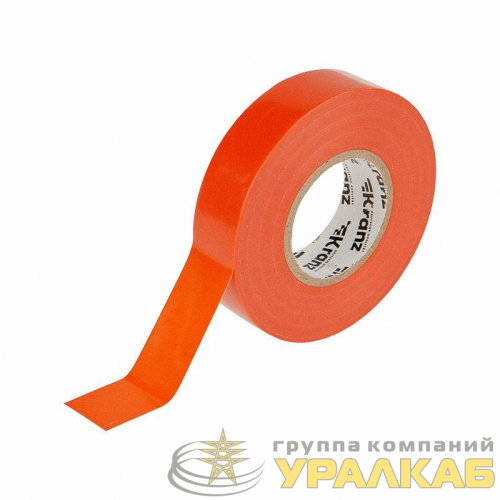 Изолента ПВХ профессиональная 0.18х19мм 20м красн. Kranz 