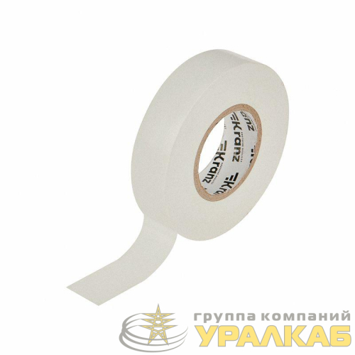 Изолента ПВХ профессиональная 0.18х19мм 20м бел. Kranz 