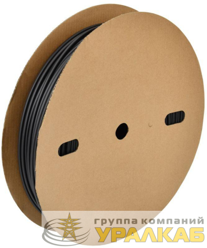 Трубка термоусадочная ТТУ нг-LS 5/2.5 черн. (уп.200м) IEK 