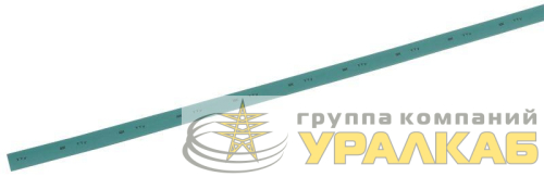 Трубка термоусадочная ТТУ нг-LS 30/15 зел. 1м IEK 