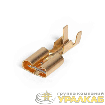 Разъем плоский неизолир. РП-М 2.5-6.3 КВТ 